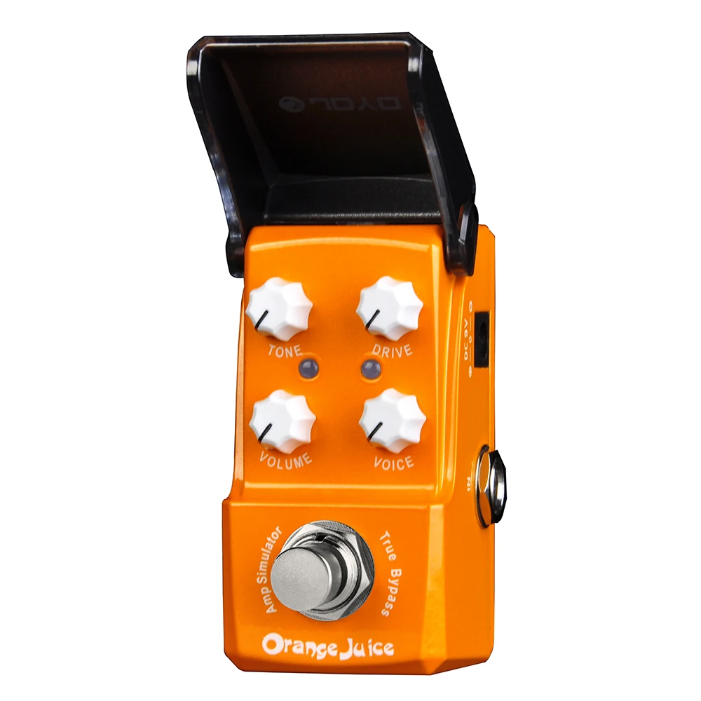

JOYO JF-310 Guitar Pedal Distortion Pedal Orange Juice AMP Simulotor Punk Classic Rock British Rock Effect True Bypass
