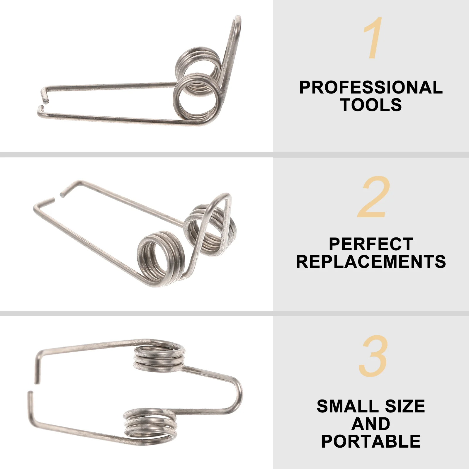 10 шт. водяной ключ пружинные сливные пружины для трубы крепления нажимного