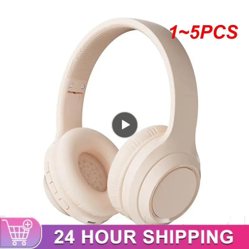 

1~5PCS S35 ANC Wireless 5.2 Headphones 42dB Over-ear Noise Cancellation Headsets 40mm Driver 60H Playtime Earphones
