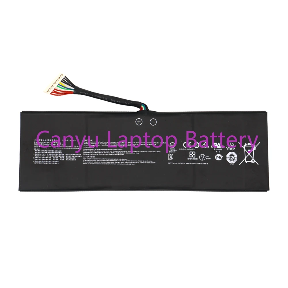 

Laptop Battery BTY-M47 for MSI GS40 GS43 GS43VR 6RE GS40 6QE 2ICP5/73/95-2 New Notebook batteries 7.6V 8060mAh 61.25Wh