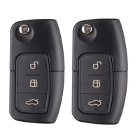 remote key case for ford focus 2 3 mondeo fiesta key fob 3 buttons modified flip folding