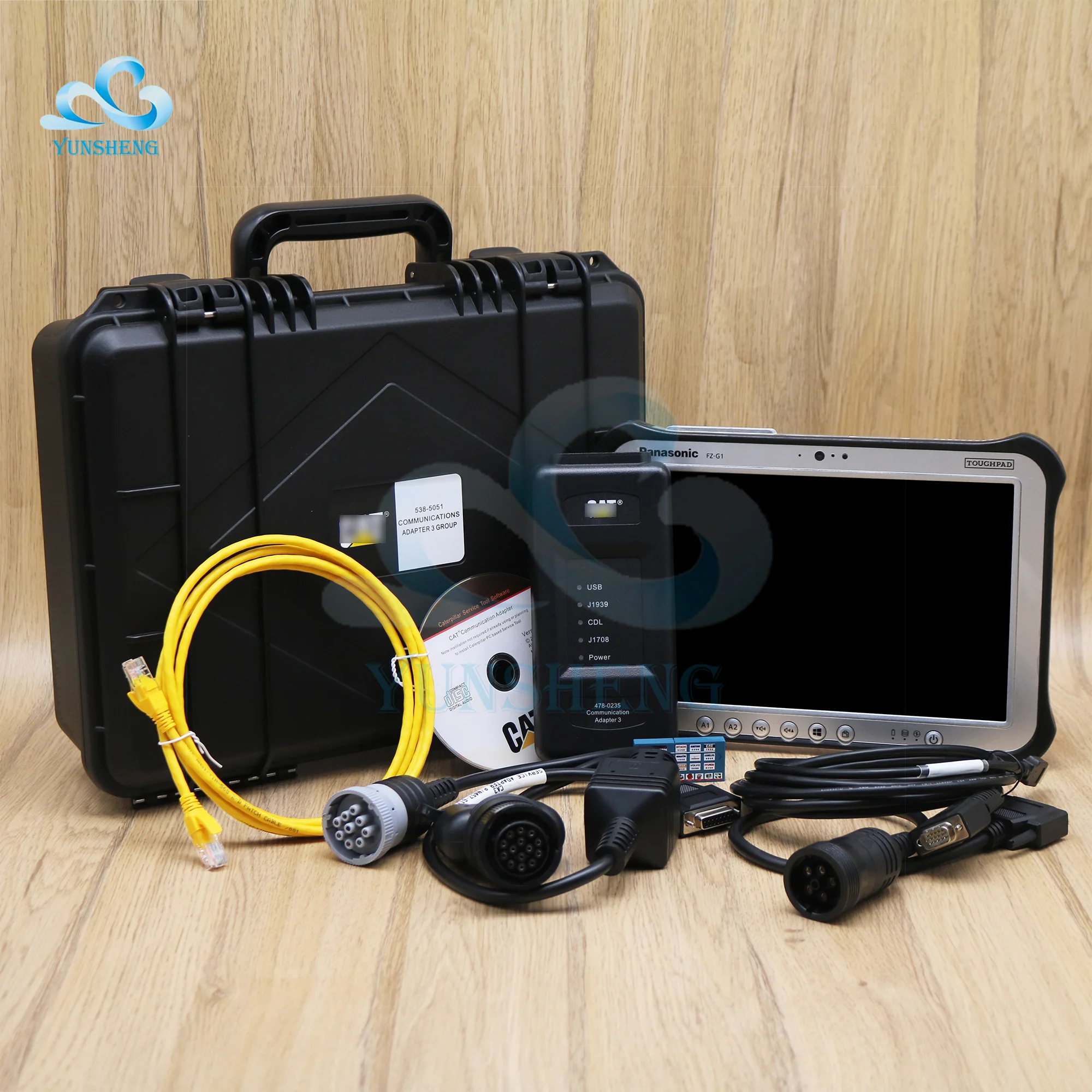 

Для адаптера связи ET4 3 478-0235 538-5051 диагностический инструмент для сканера экскаватора грузовика Caterpillar CAT с программным обеспечением 2023A