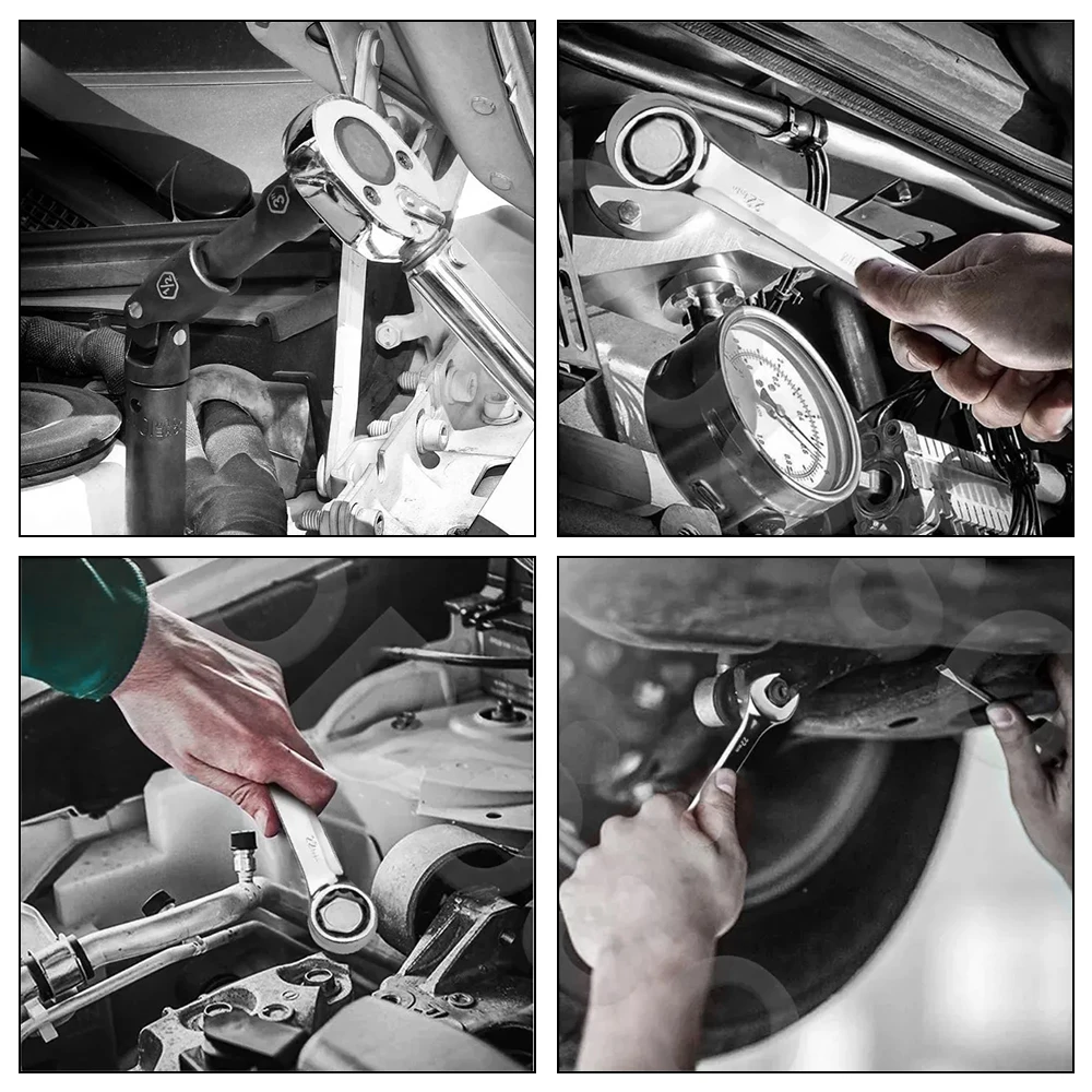 Механический торцевой ключ ручной инструмент комплект для ремонта автомобиля