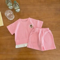 baby boy clothes baby girl clothes 0 3 years summer short sleeve t shirt shorts suit casual two piece baby clothes