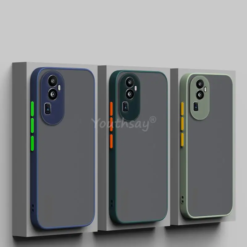 

For OPPO Reno 10 Pro Plus Case Silicone Matte TPU Anti-drop Rubber Translucent Protector Cover Reno 10 Pro Plus Case Cover
