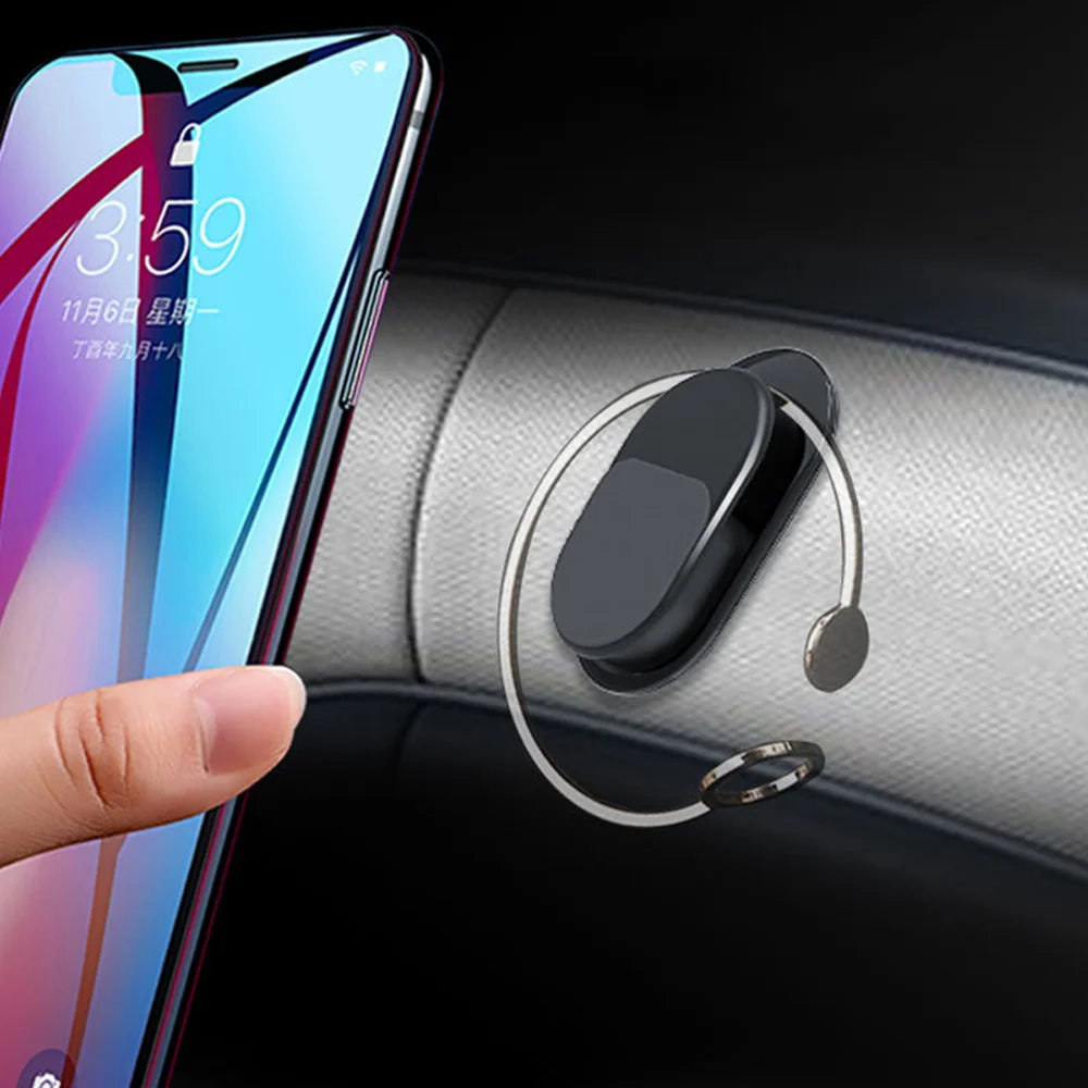 

1 Pcs Mini Convenience Hook Home Car Multifunctional Creative Storage Magnetic Phone Holder