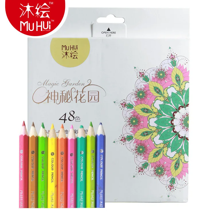 

Ayron масляные цветные карандаши, безопасные нетоксичные цветные карандаши 48 цветов, цветные карандаши, лазурит, набросок, ручка для рисовани...