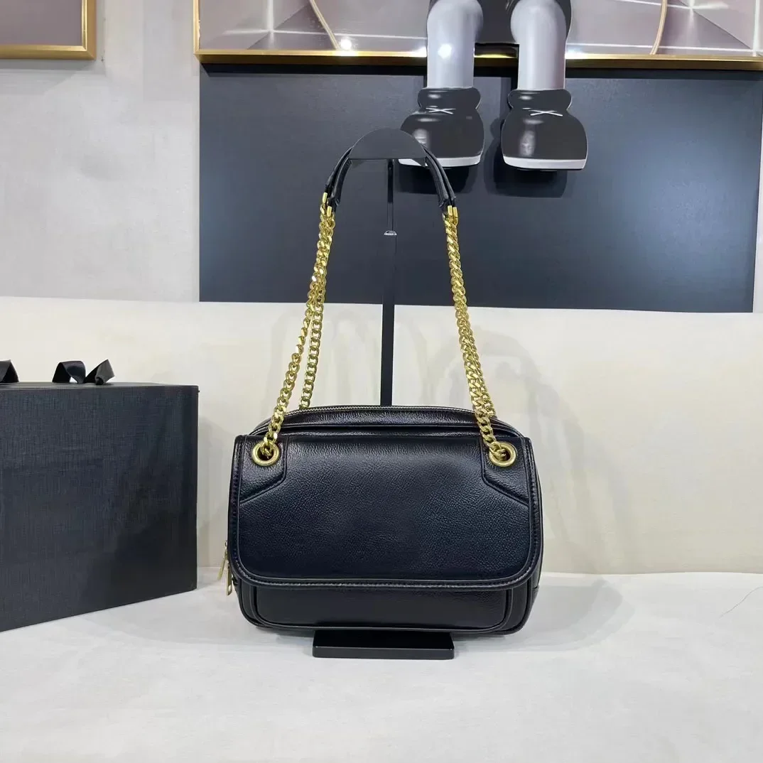 

Y High Quality Women Single Shoulder Bag Luxury Brand Lady Zipper Purse Genuine Original Crossbody Bag Female Handbag Wallet