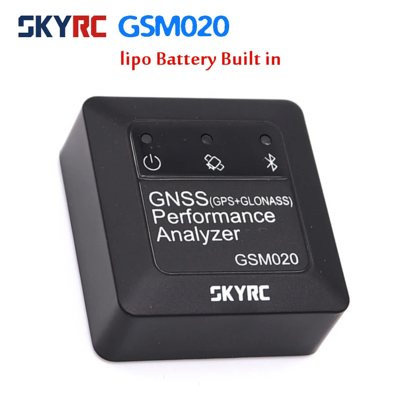 

SKYRC GSM020 GNSS анализатор производительности мощности Bluetooth скоростной Измеритель для радиоуправляемого автомобиля вертолета FPV дрона квадрокоптера мультикоптера АКС.