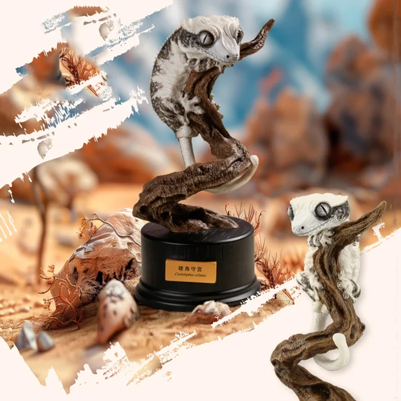 Реалистичная Серия животных Lili Bai ресницы модель Gecko реалистичная дерева жилища