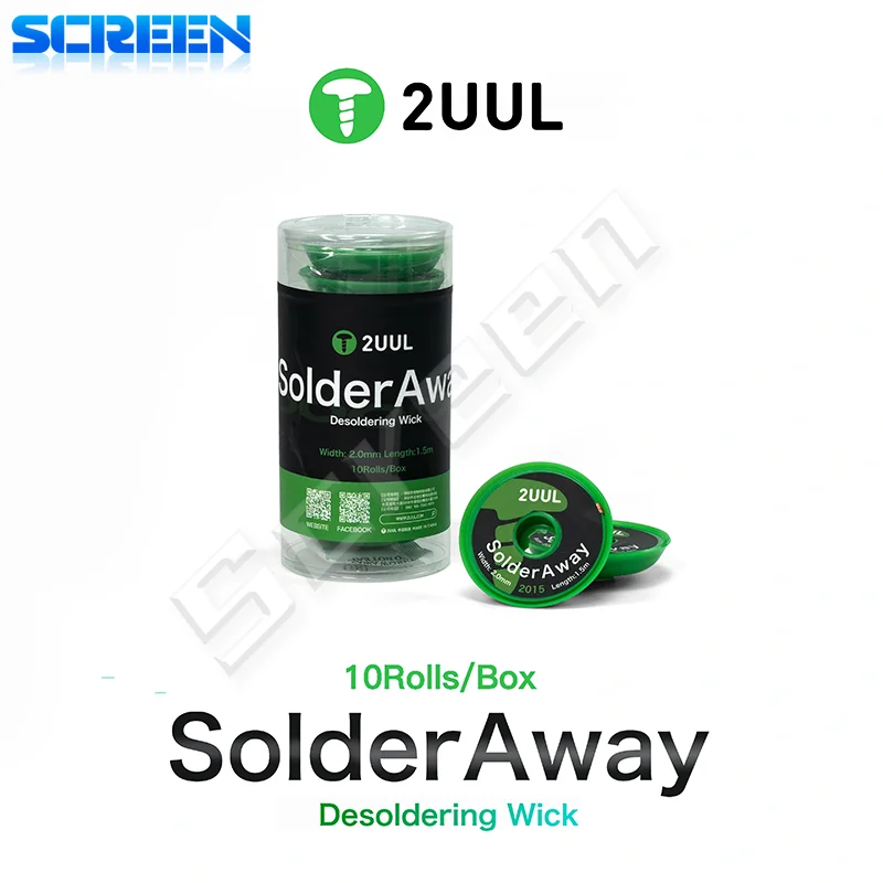 2uul 10 Фитилей Для Удаления Флюса Ремонта Печатных Плат