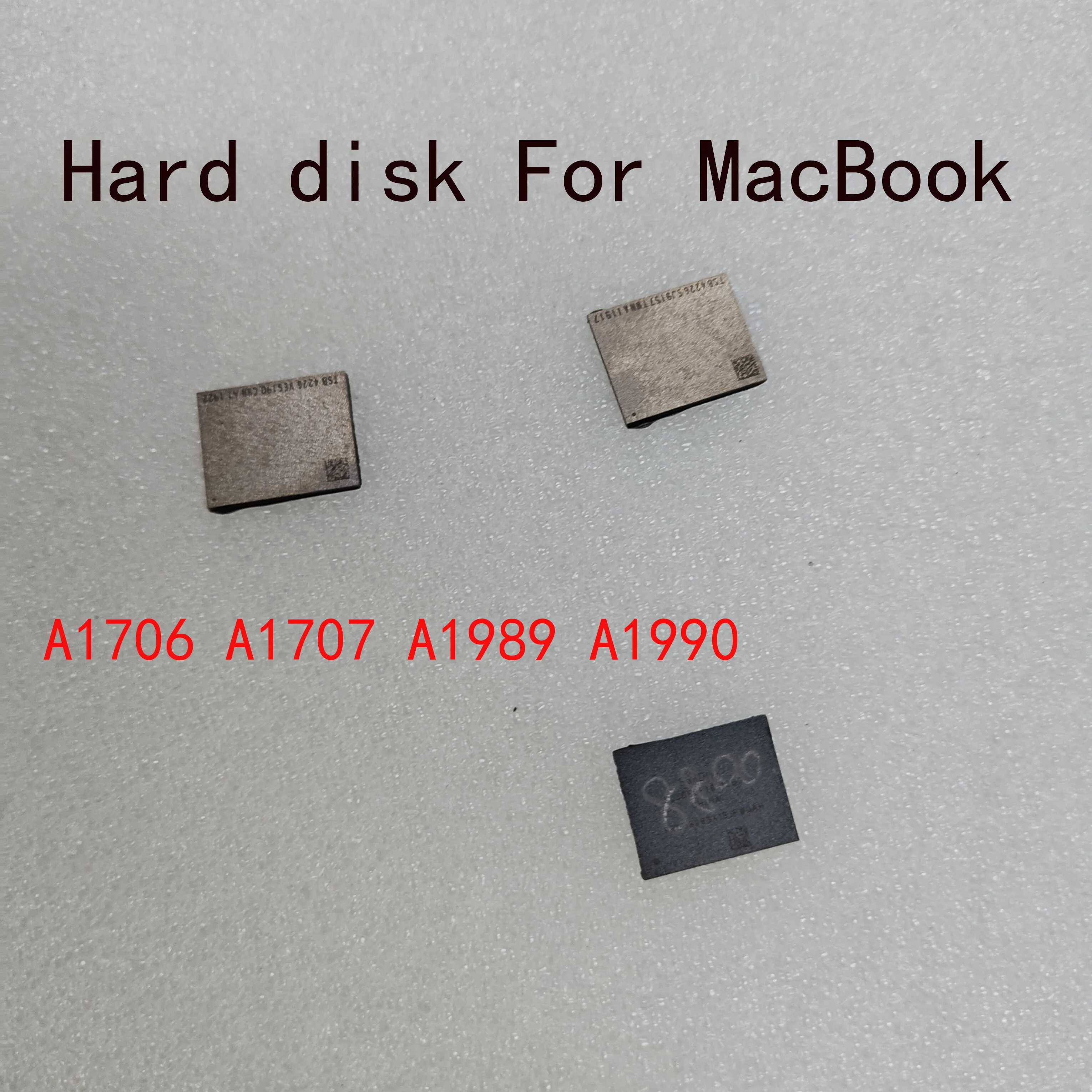 Оригинальный твердотельный чип для Macbook Pro Air Retina A1706 A1707 A1989 A1990 128/256/512 ГБ 1 ТБ SSD Nand IC