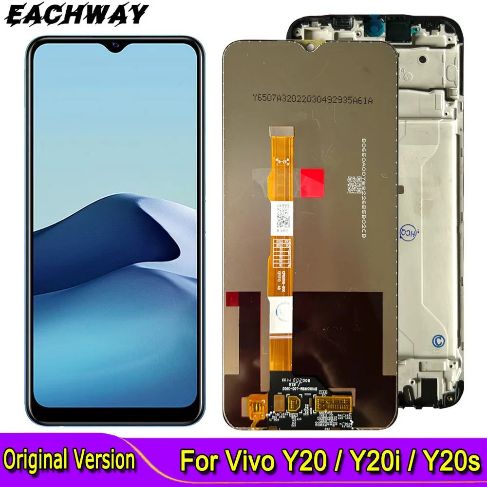 

100% протестированная работа, Новый ЖК-монитор 6,41 дюйма подходит для Vivo X23 LCD кодирующий преобразователь сенсорного экрана в сборе для V1809A V1816A