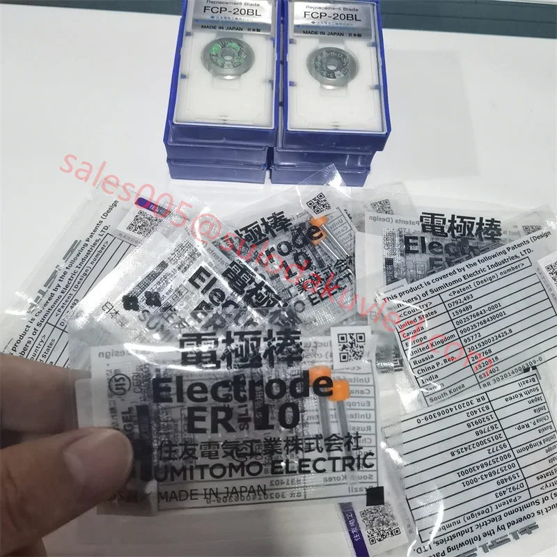 Newest Original ER-10 Electrodes for Sumitomo Type-39 TYPE-66 TYPE-81C T-600C 400S Fiber Optic Fusion Splicer Electrode rod