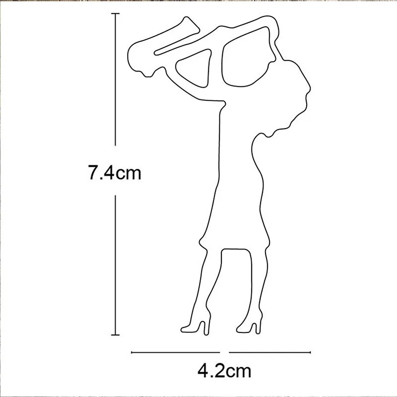 Серия игральных инструментов металлические Вырубные штампы вырубные для