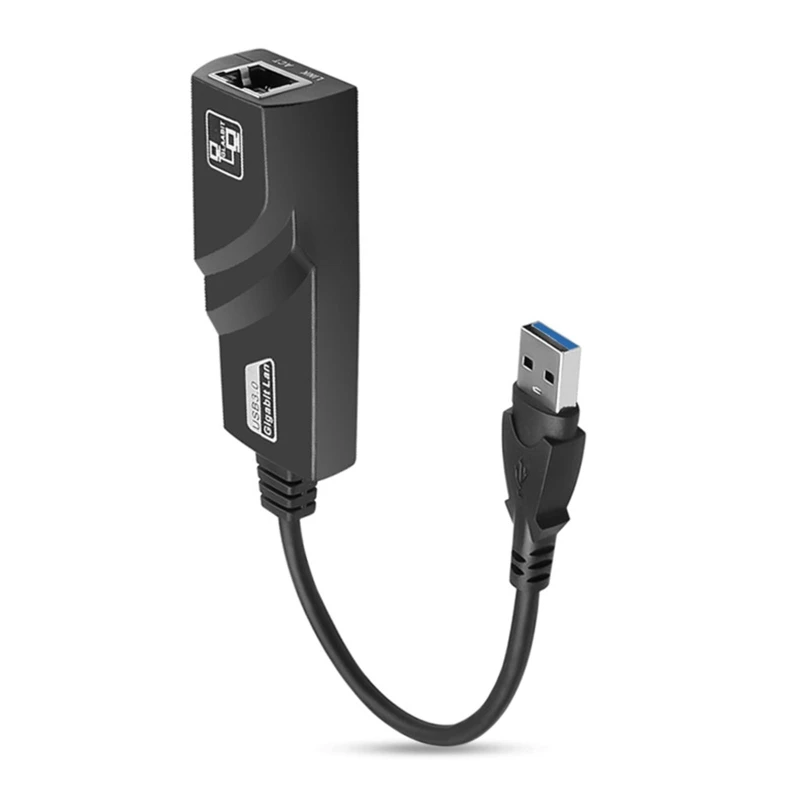 

Laptop LAN Adapter 10/100/1000Mbps Ethernet Network USB3.0 to RJ45 Network Card Drop shipping