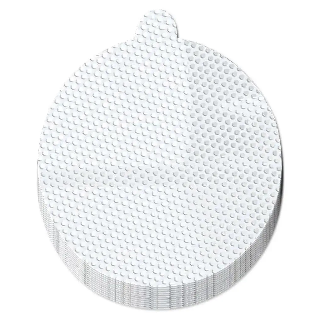 

12 pcs Kitchen Sink Cover Stick-on Filter Bathroom Shower Floor Drain Hair Catcher Bathtub Dorm Laundry Room Washroom