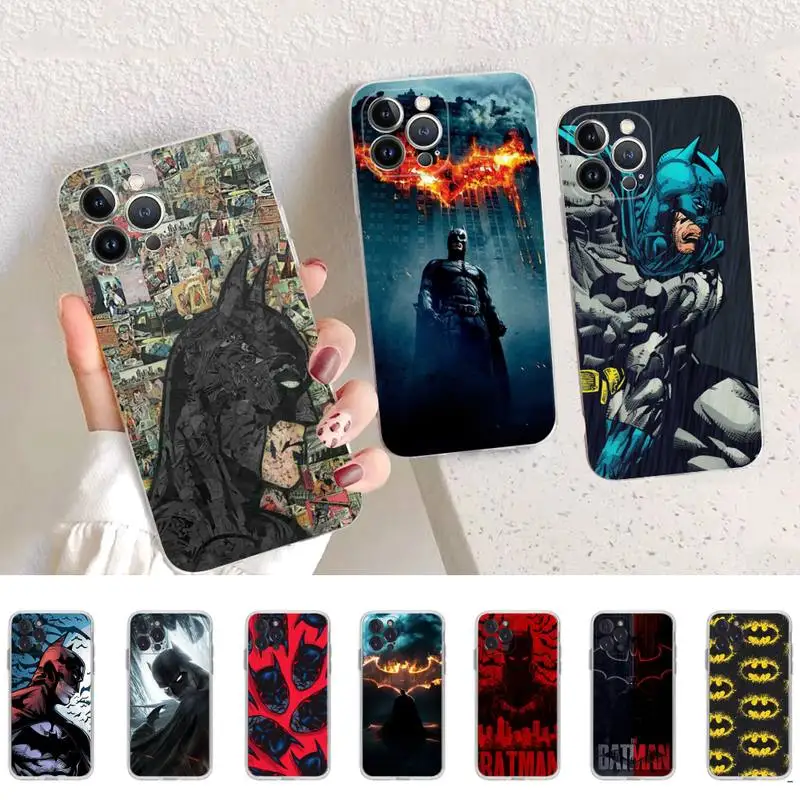 

Bandai Batman Phone Case for iPhone 11 12 13 mini pro XS MAX 8 7 6 6S Plus X 5S SE 2020 XR case
