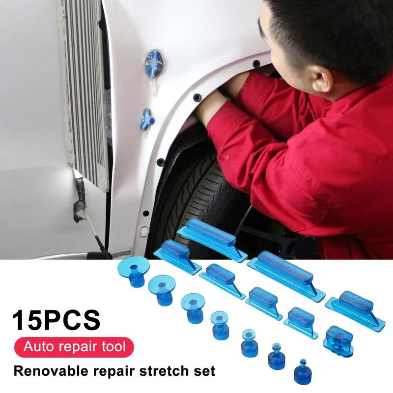

Dent Puller Tabs Car Dent Repair Gasket Glue Tabs Auto Glue Tabs Suction Cup Tools For Repairing Dent On Door Bonet Metal