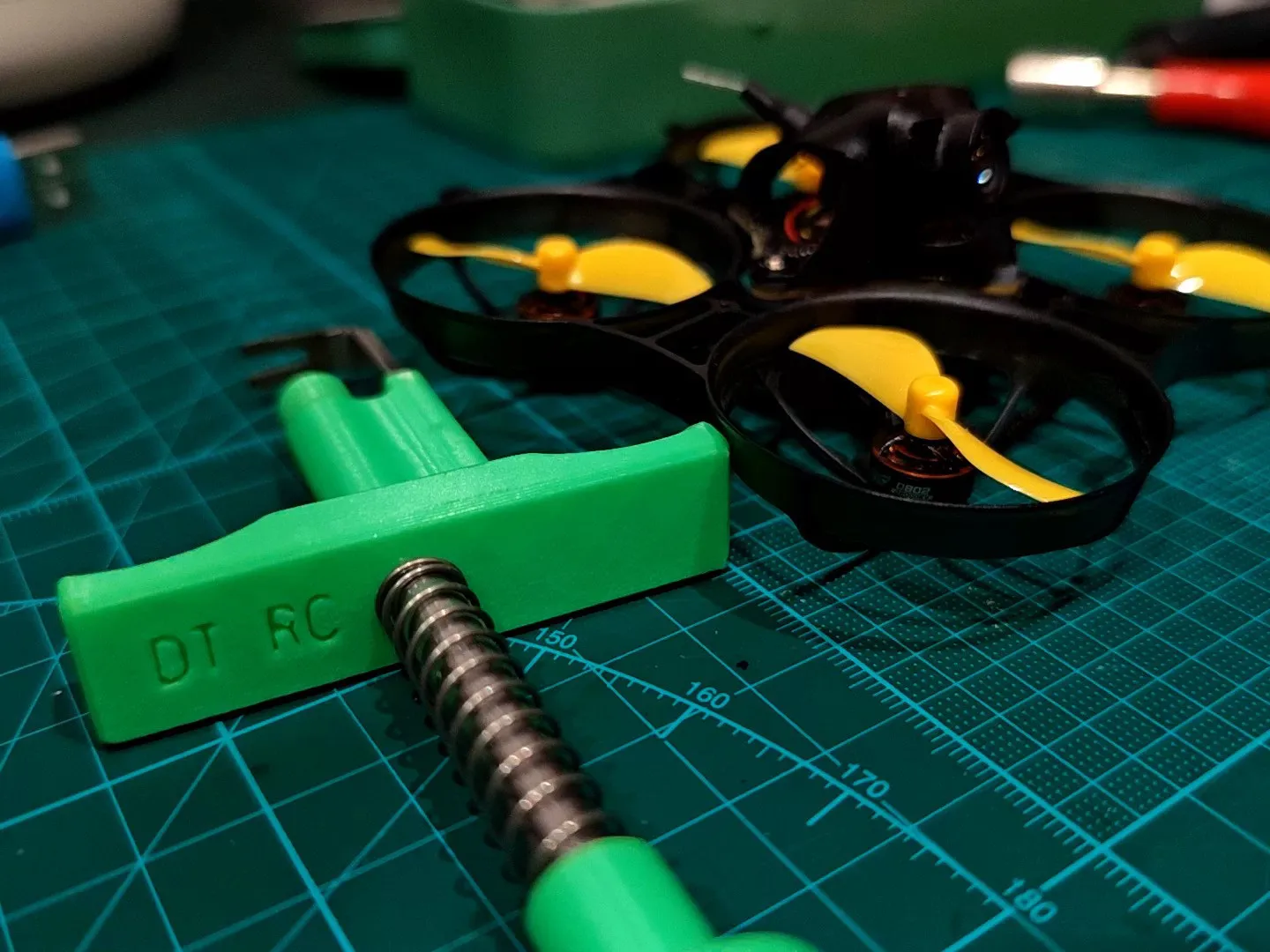 Фото Инструмент для снятия пропеллеров DT Propeller Puller Tinywhoop, регулируемый экстрактор для пропеллеров и моторных валов, для FPV микро-дронов 65, 75, 85 мм, 1S, 2S №2