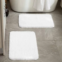 bathroom extra thick fluff fiber absorbent bath mat shower room carpet mat bathroom floor mat toilet absorbent entrance door mat