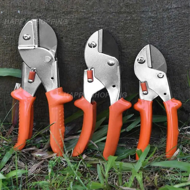 

Gardening Scissors Steel Comfortable Pruning Branches And Leaves Cutting Bonsai Home Furnishing Pruning Shears Orange Scissors
