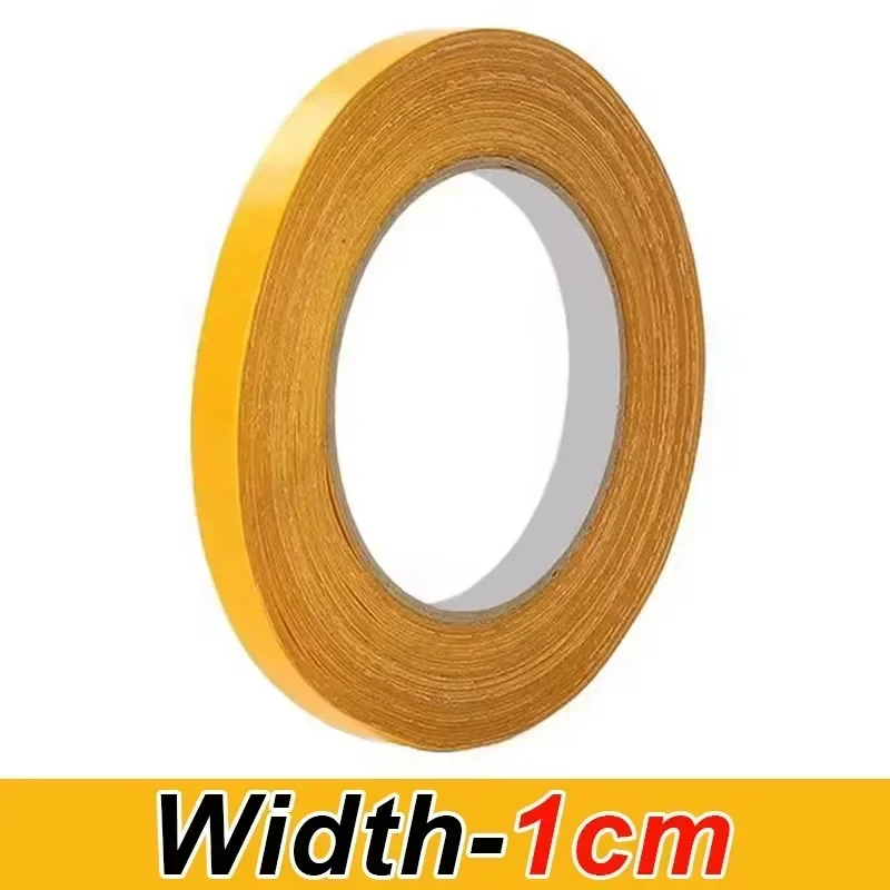 

Супер тонкая двусторонняя клейкая лента, 5 метров, желтого цвета