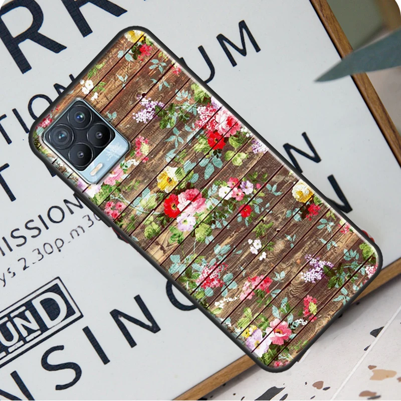 Печать узора дерева бамбука для чехла Realme GT Neo 2 Master C21 C3 8i 7 8 Pro, чехол OnePlus 9R 8T Nord2 9.