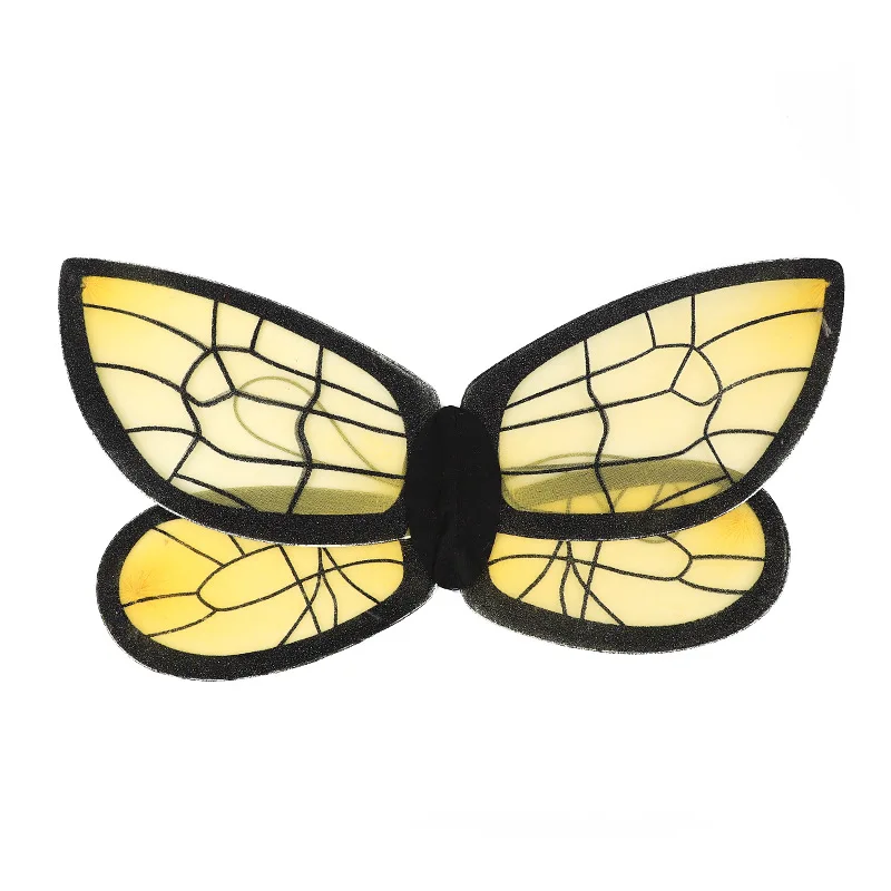 

Children's Day Party Gathering Dress up Performance and Show Dragonfly Wings Props Cute Yellow Back Wings