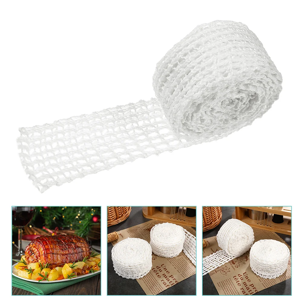 

Grilling Tools Elastic Meat Netting Butchers Cooking Barbecue Roast Beef Roll Set Bag
