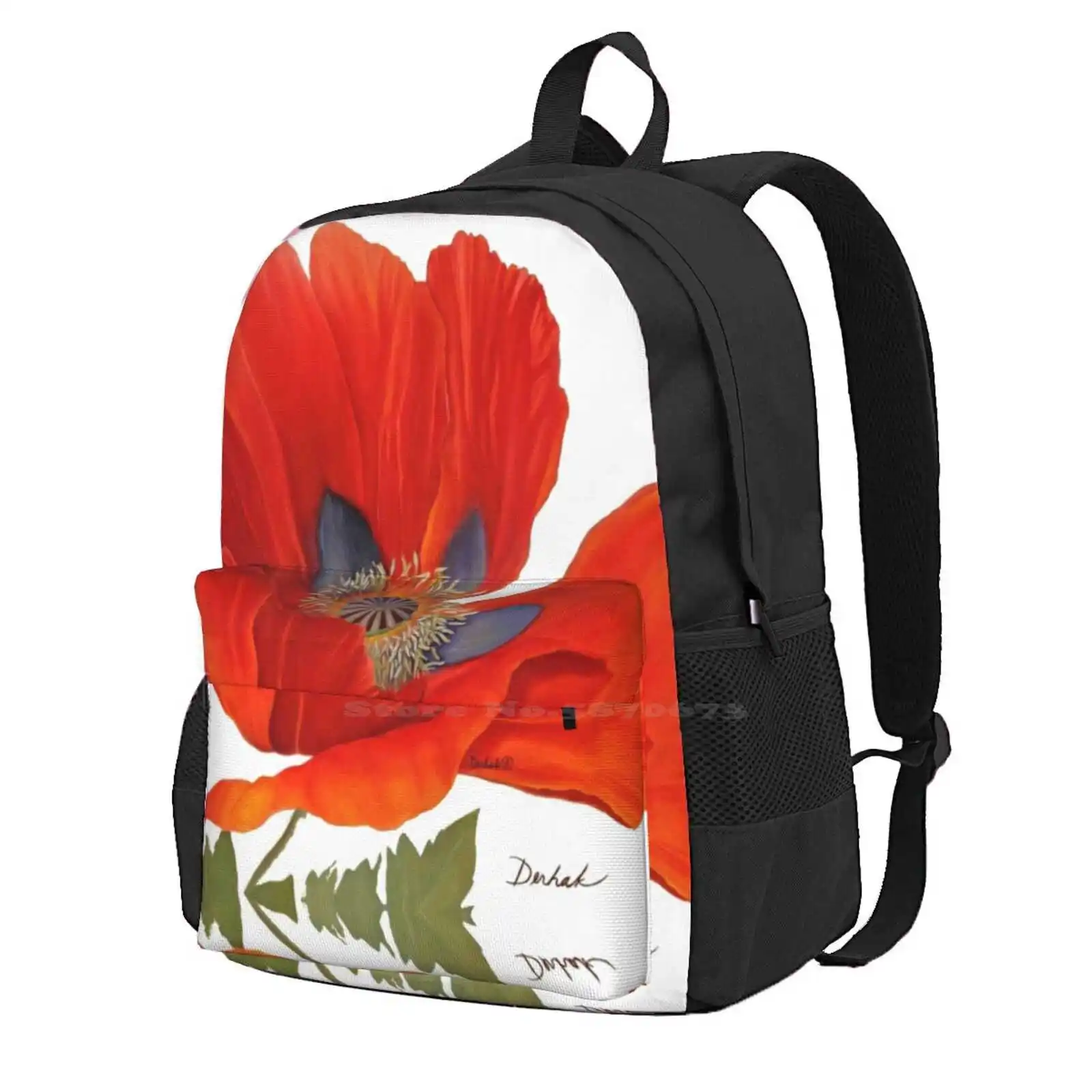 

Orange Poppy By Dianna Derhak Hot Sale Backpack Fashion Bags Orange Poppy Orangepoppy Dianna Derhak Diannaderhak Fun Color