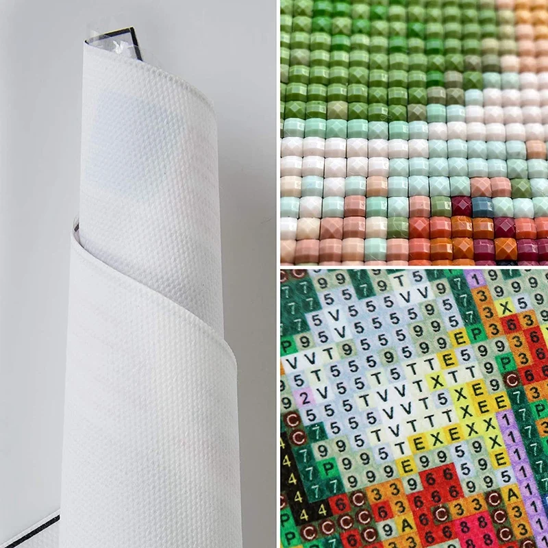 Горячая полная дрель круглые стразы алмазная живопись красочная картина с