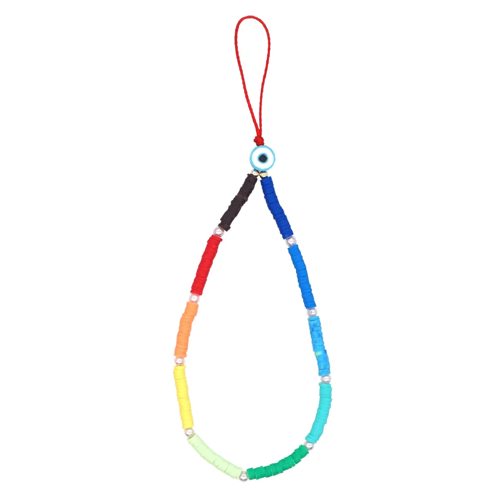 

Smart Phone Lanyard Anti-lost Phone Chain Beaded Anti-lost Phone Charm Wrist Strap