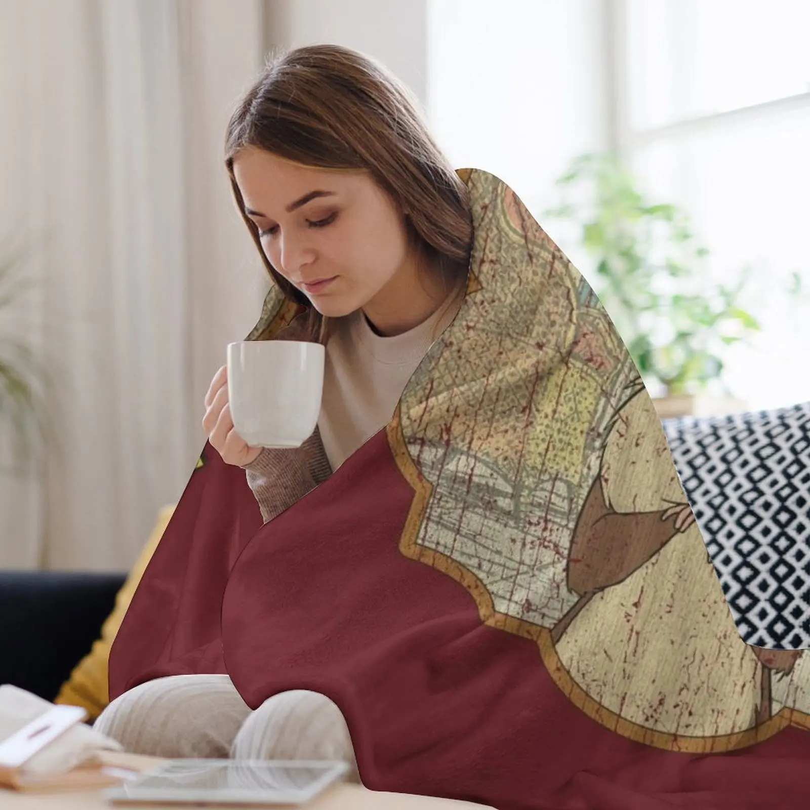 Одеяло Rikki-Tikki-Tavi 1975 г. Мягкие одеяла и из фланелевой ткани.