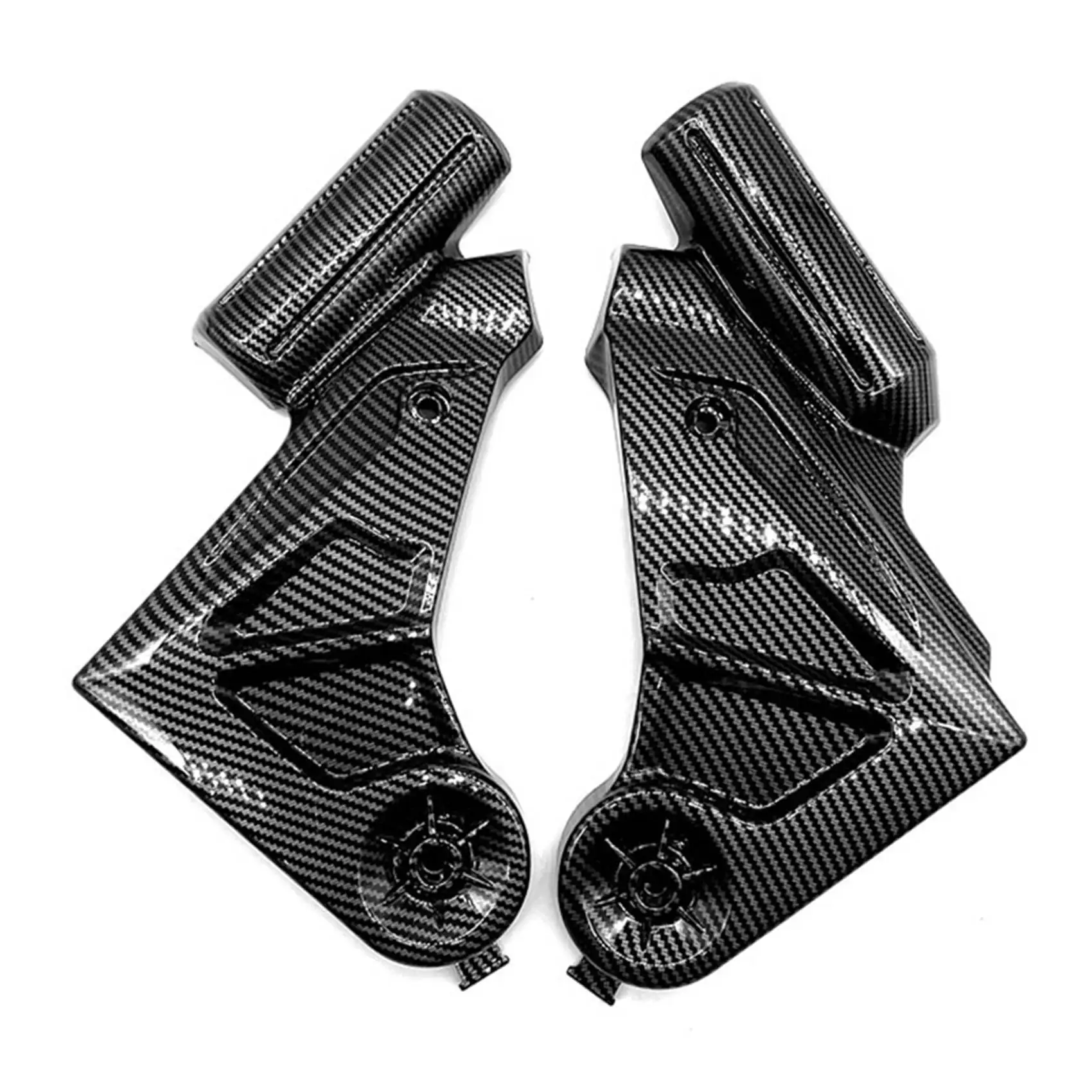 

Carbon Fiber Motorcycle Side Fairing Front Side Trim Frame Body Cover Engine Panel for Kawasaki Versys 650 2015-2021