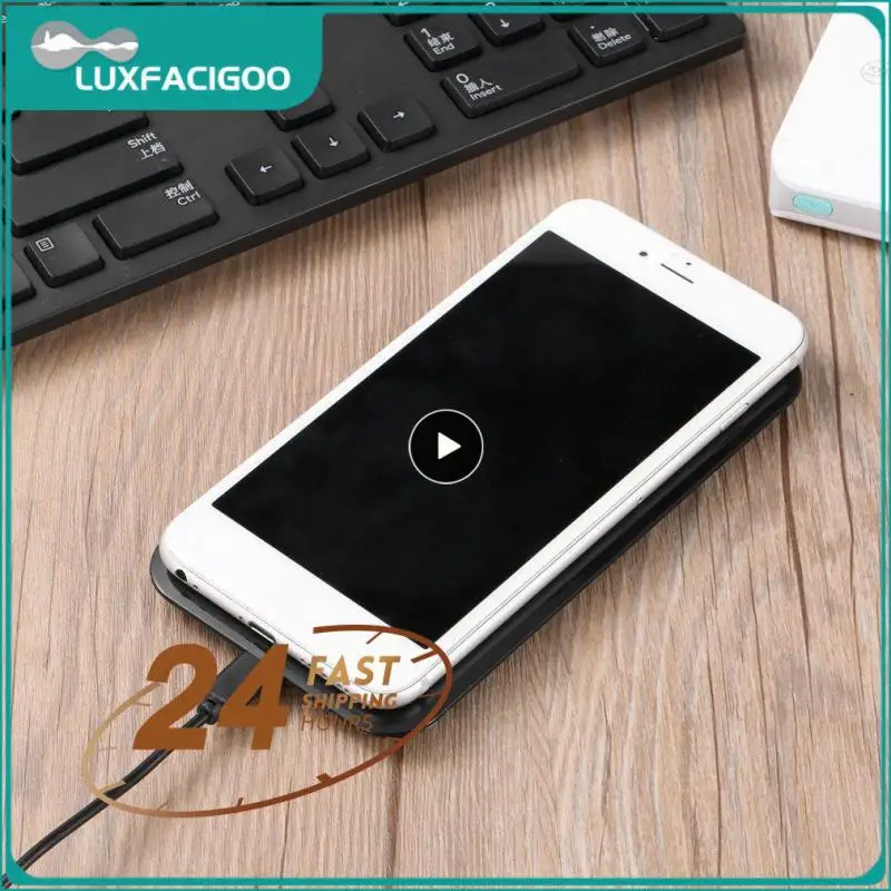 

1/2/7PCS Wireless Charger Qi Wireless Charging Pad For IPhone 12 Huawei Samsung USB Charger For Auto Power Mobile Phone