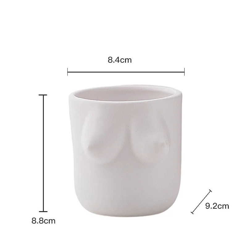2023 INS Cup Milk Mug Creative Mug Female Body Cup Couples Coffee Cup Ceramics Bubble Tea Cup Ice Coffee Cups Beer Mug Wholesale 6