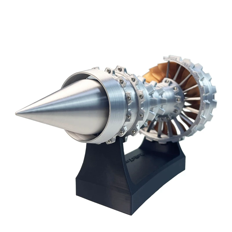 TR900/A380 Mini Turbofan Engine Model 1:25 Science Experiment Jet Airplane 3D Printed Toys Gift