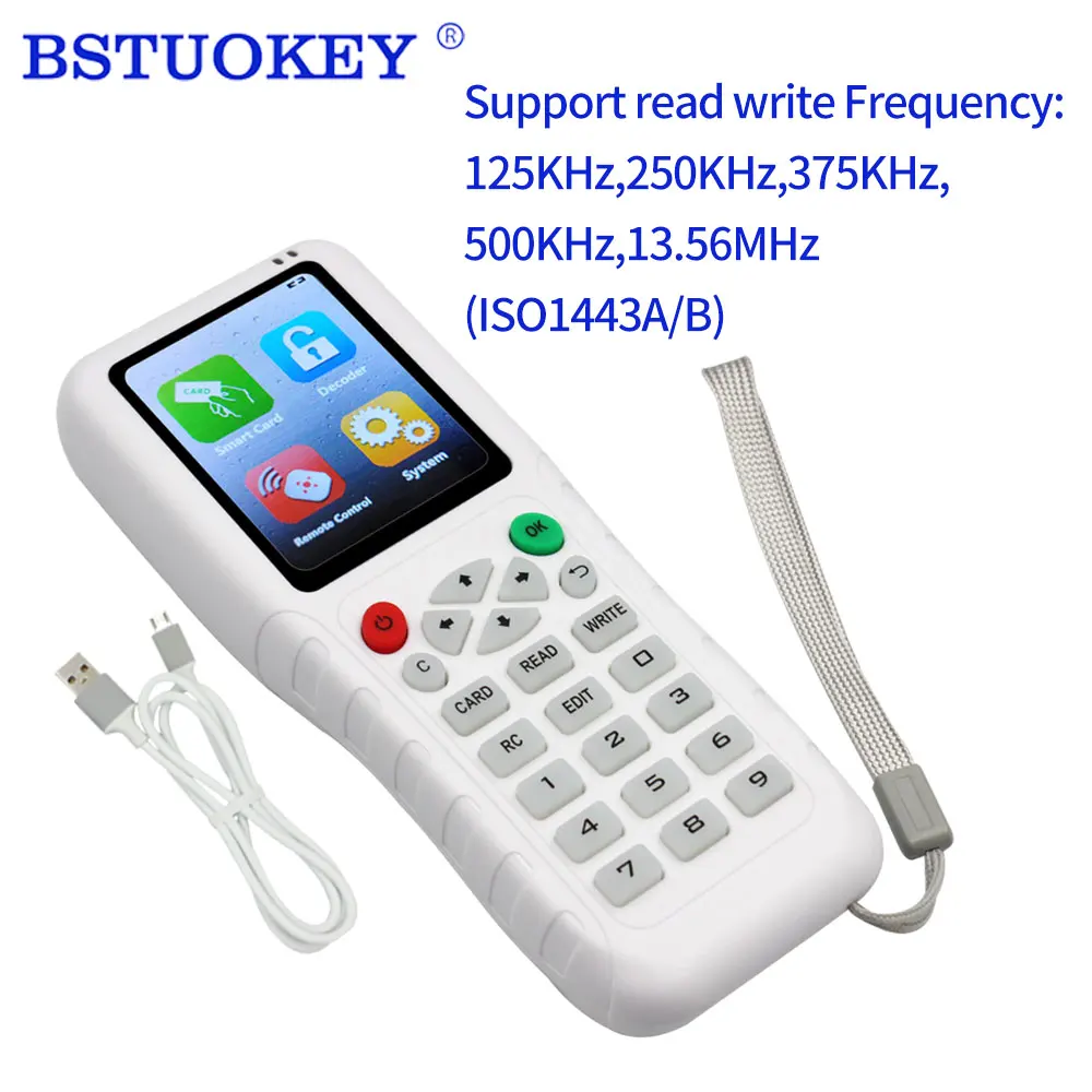 Advanced Decryption Full Frequency Multiple Replicator Rfid Card Reader Writer Copier Support Multiple Chips in Various Country