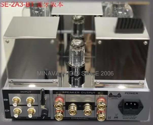 MINAVA Audio 5 Вт + SE-2A3 Односторонний электронный ламповый усилитель Bluetooth класса A с