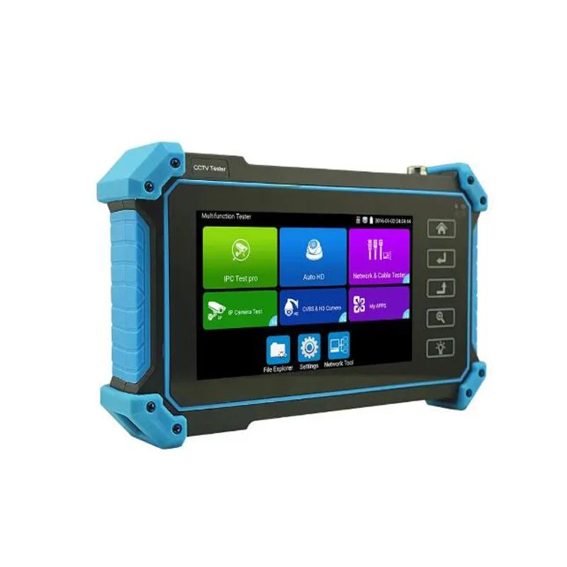 Тестер IP-камеры CCTV 5 4 дюйма IPC-5200 Plus Full 8MP IP CVI TVI AHD SDI Аналоговый 6 в 1 VGA и 4K HD-вход