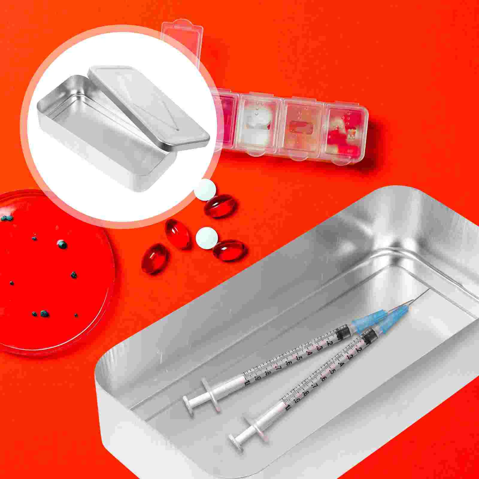 

Box Lid Needle Container Supplies Aluminium Square Containers Lids
