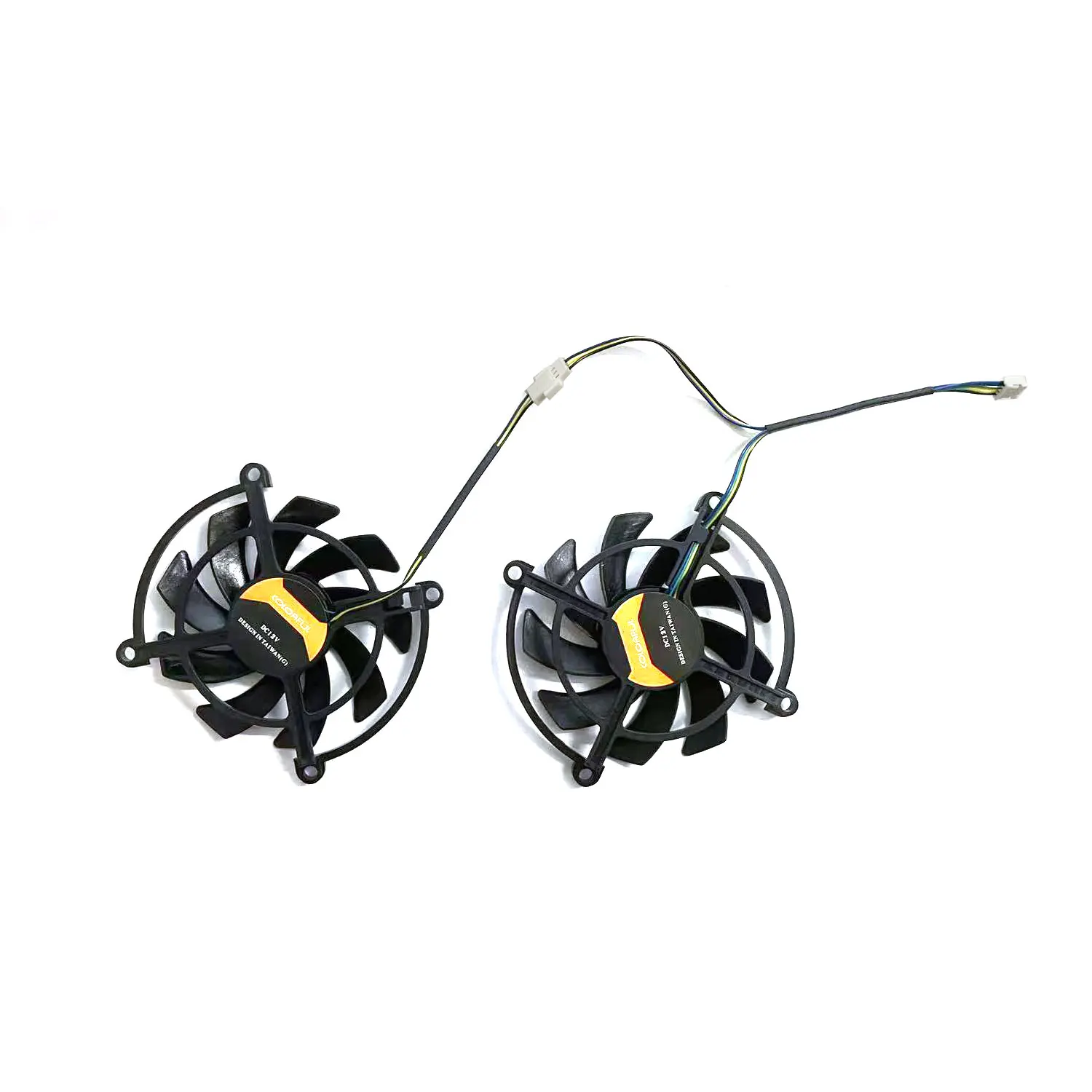 Подходит для красочной видеокарты Geforce GTX 1060 1070 85 мм 4-контактный графический