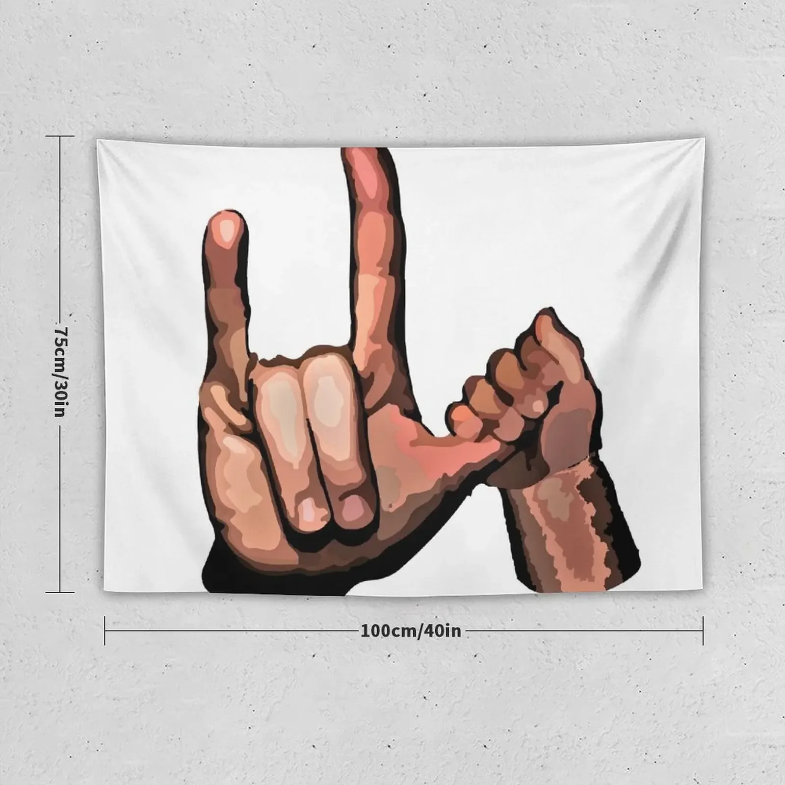 Настенный Гобелен ASL mom &amp Baby милый Декор для комнаты