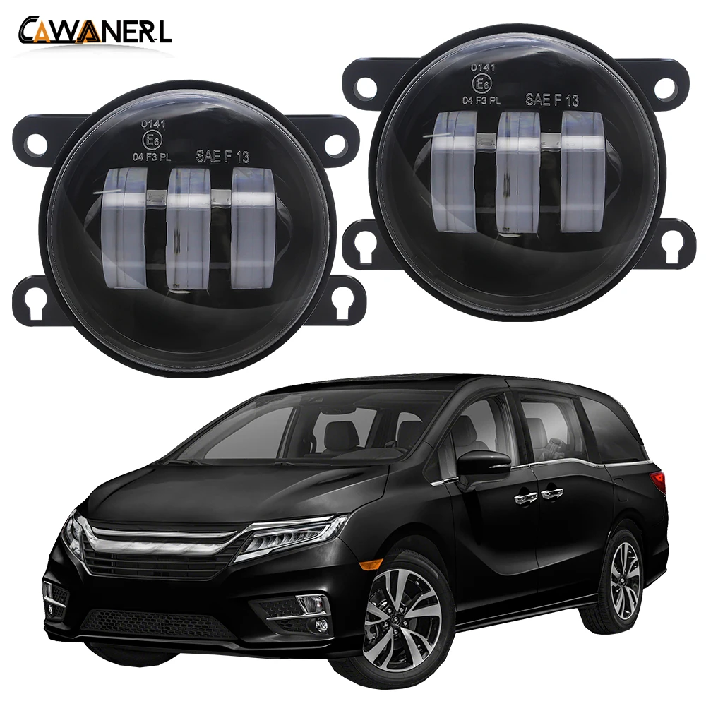 

2X30 Вт 2018 лм противотуманная фара в сборе для Honda Odyssey 2022-Автомобильный передний бампер светодиодная противотуманная фара DRL 12 В