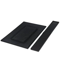 heavy duty rubber bar service coffee bar or countertop spill mats black