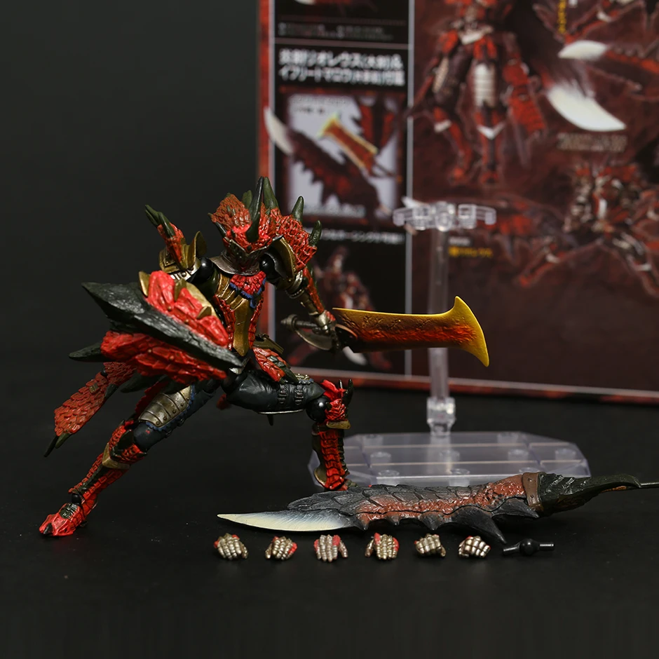 

Фигурка враталоса Yamaguchi No.123, охотник, меч, серия раталос, Игрушечная модель, фигурка в подарок