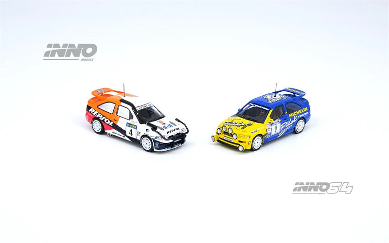 

INNO 1:64 модель автомобиля FORD ESCORT RS COSWORTH Rally