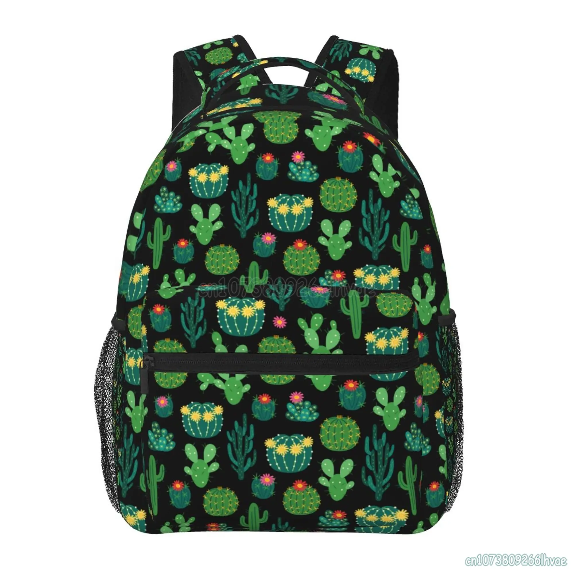 

15.6 Inch Backpacks Cute Cactus Laptop Backpack Shoulder Bag School Bookbag Casual Daypack Travel Hiking Camping Daypack