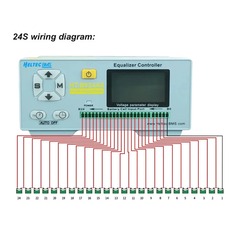 HeltecBMS 2-24S активный эквалайзер балансир Lifepo4 литиевый Lipo для ремонта батареи